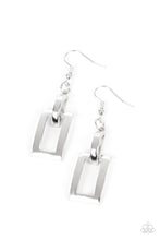 Load image into Gallery viewer, Blazing Buckles Silver Earrings
