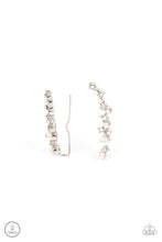 Load image into Gallery viewer, Couture Crawl White Earrings
