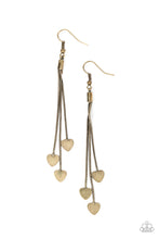 Load image into Gallery viewer, Higher Love Brass Earrings
