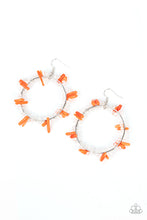 Load image into Gallery viewer, Ocean Surf - Orange - Earring
