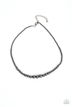 Load image into Gallery viewer, Beg, Borrow, or STEEL - Black - Necklace
