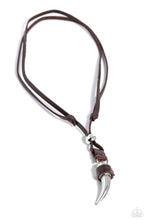 Load image into Gallery viewer, Show Your Claws - Brown - Necklace
