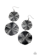 Load image into Gallery viewer, In Your Wildest Fan-tasy Black Earrings
