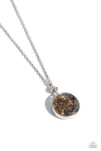 Load image into Gallery viewer, Geo Mine - Brown - Necklace
