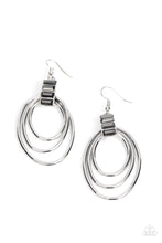 Load image into Gallery viewer, Intergalactic Glamour Silver Earrings
