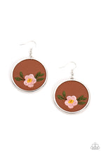 Load image into Gallery viewer, Prairie Patchwork Pink Earrings
