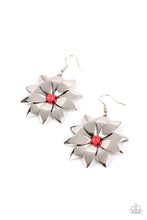 Load image into Gallery viewer, Pinwheel Prairies - Red - Earring
