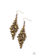 Load image into Gallery viewer, Celestial Comet - Brass - Earring
