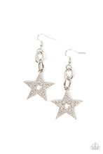 Load image into Gallery viewer, Cosmic Celebrity - White - Earring
