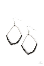 Load image into Gallery viewer, Bent on Success - Black - Earring
