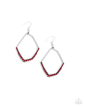 Load image into Gallery viewer, Bent on Success - Red - Earring
