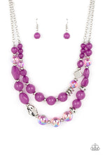 Load image into Gallery viewer, Mere Magic - Purple - Necklace
