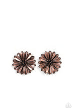 Load image into Gallery viewer, Daisy Dilemma Copper Post Earrings
