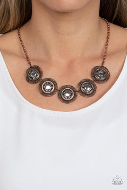 Desert Decor Copper Paparazzi Necklace