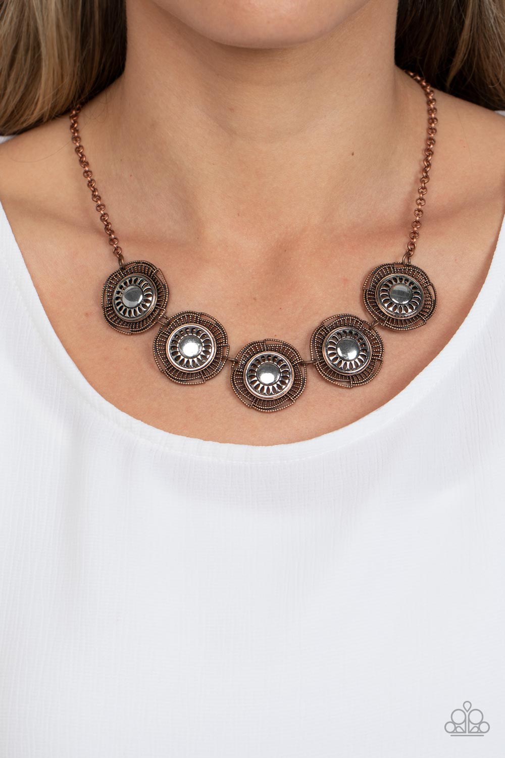 Desert Decor Copper Paparazzi Necklace