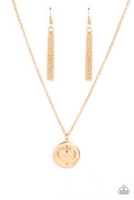 Load image into Gallery viewer, Heart Full of Faith Gold Necklace
