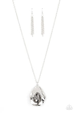 Load image into Gallery viewer, Surrealist Sparkle - Silver - Necklace
