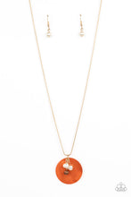 Load image into Gallery viewer, Beach House Harmony - Orange - Necklace
