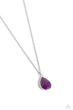 Load image into Gallery viewer, Sparkling Stones - Purple - Necklace
