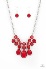 Load image into Gallery viewer, Delectable Daydream - Red - Necklace
