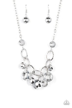 Load image into Gallery viewer, Rhinestone River Silver Necklace
