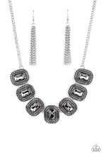 Load image into Gallery viewer, Iced Iron - Silver - Paparazzi Necklace
