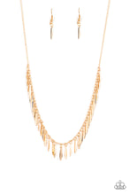 Load image into Gallery viewer, Striking Sheen - Gold - Necklace
