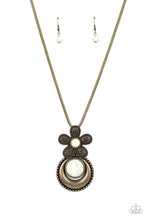 Load image into Gallery viewer, Bohemian Blossom - Brass - Necklace
