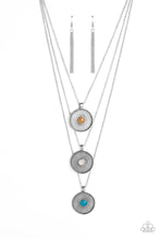 Load image into Gallery viewer, Geographic Grace - Multi - Necklace
