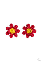 Load image into Gallery viewer, Sensational Seeds - Red - Earring
