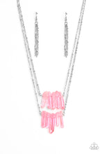 Load image into Gallery viewer, Crystal Catwalk - Pink - Necklace
