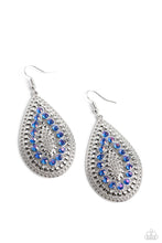 Load image into Gallery viewer, Spirited Socialite - Blue - Earring
