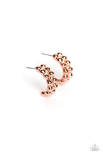 Load image into Gallery viewer, Bubbling Beauty - Copper - Earring
