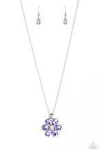 Load image into Gallery viewer, Fancy Flower Girl - Purple - Necklace
