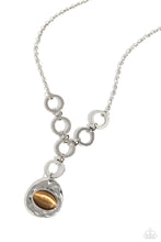 Load image into Gallery viewer, Get OVAL It - Brown - Necklace
