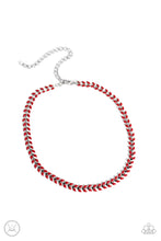 Load image into Gallery viewer, Grecian Grace - Red - Necklace
