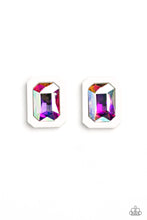 Load image into Gallery viewer, Edgy Emeralds - Multi - Earring
