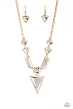 Load image into Gallery viewer, Fetchingly Fierce - Gold - Necklace
