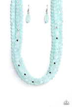 Load image into Gallery viewer, Layered Lass - Blue - Necklace
