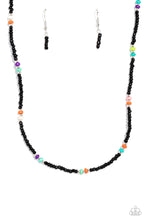 Load image into Gallery viewer, Tis the SEA-SUN - Black - Necklace
