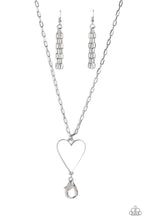 Load image into Gallery viewer, Subtle Soulmate - White - Necklace
