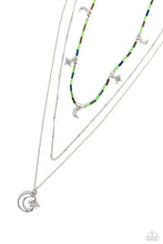 Load image into Gallery viewer, Constant as the Stars - Green - Necklace
