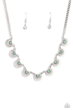 Load image into Gallery viewer, Grandiose Grace - Green - Necklace
