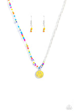 Load image into Gallery viewer, Smiling Showdown - Yellow - Necklace
