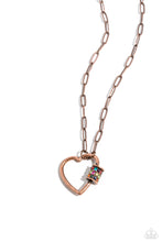 Load image into Gallery viewer, Affectionate Attitude - Copper - Necklace
