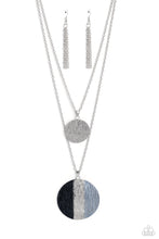 Load image into Gallery viewer, Striped Style - Silver - Necklace
