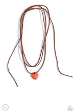 Load image into Gallery viewer, Wanderlust Wardrobe - Orange - Necklace
