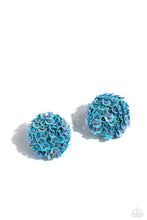 Load image into Gallery viewer, Corsage Character - Blue - Earring
