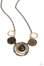 Load image into Gallery viewer, Mysterious Masterpiece - Brass - Necklace
