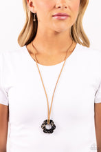 Load image into Gallery viewer, Tied Triumph - Black - Necklace
